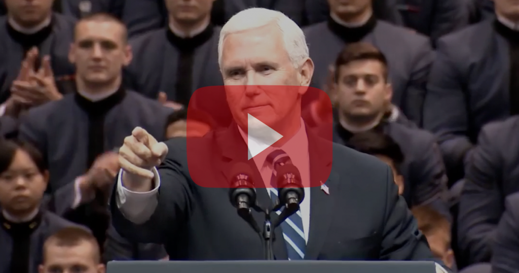 Mike Pence Recognizes Nancy Mace at The Citadel