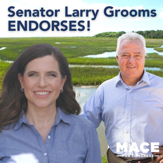 Rep. Nancy Mace Receives Endorsement From State Senator Larry Grooms