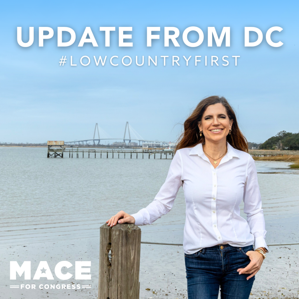 Nancy Mace: Update from DC